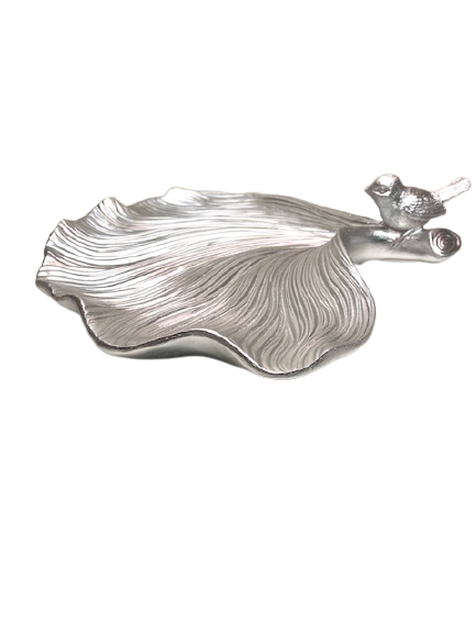 SILVER LEAF PLATE